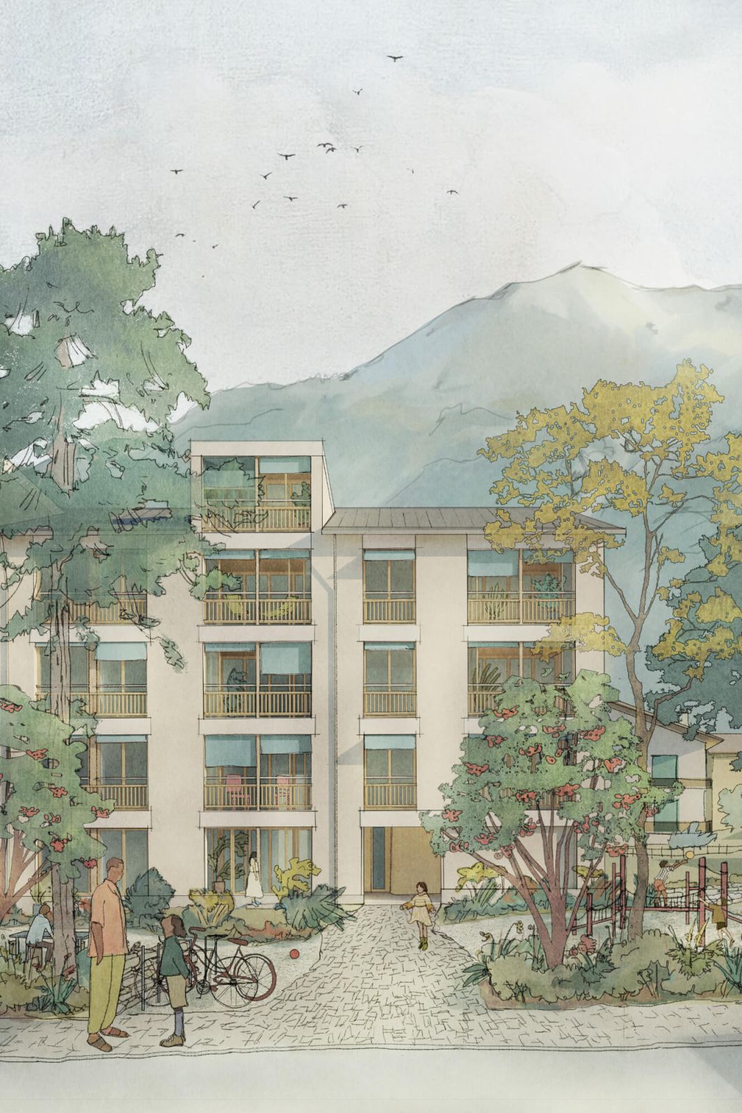 Studienauftrag, St. Antonius Stiftung, Celerina