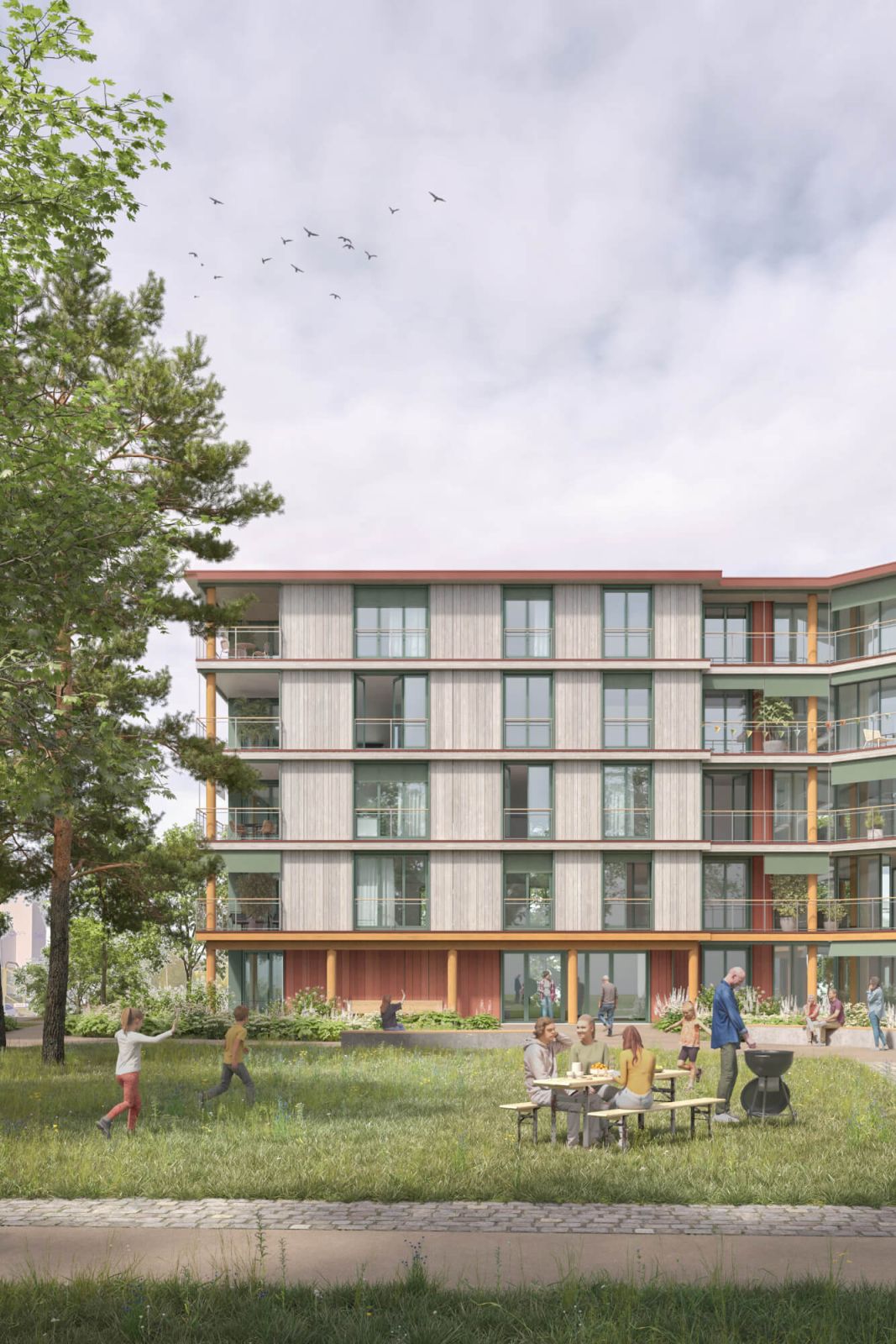 zwei Wohnhäuser, Kanton Zürich, 1. Preis